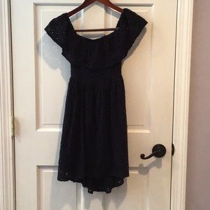 Navy blue dress